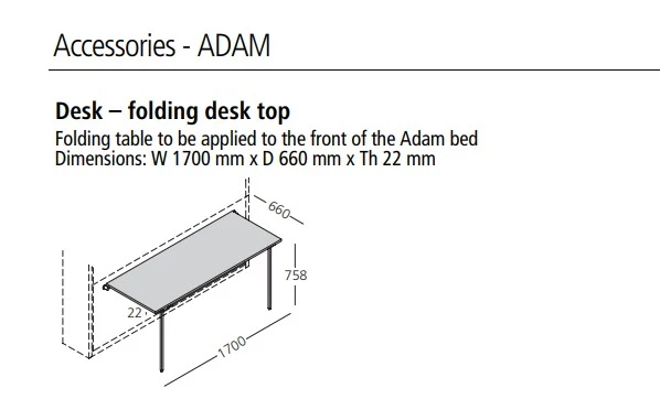 Adam Study Desk - Image 7