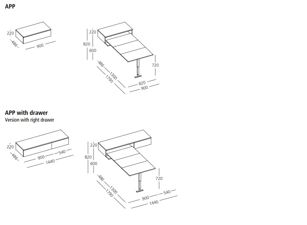 App pull out console table - Image 9