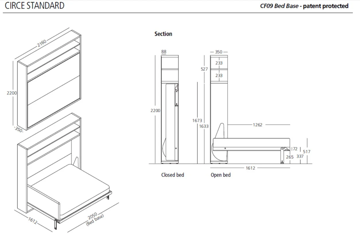 Circe Wall bed - Image 4