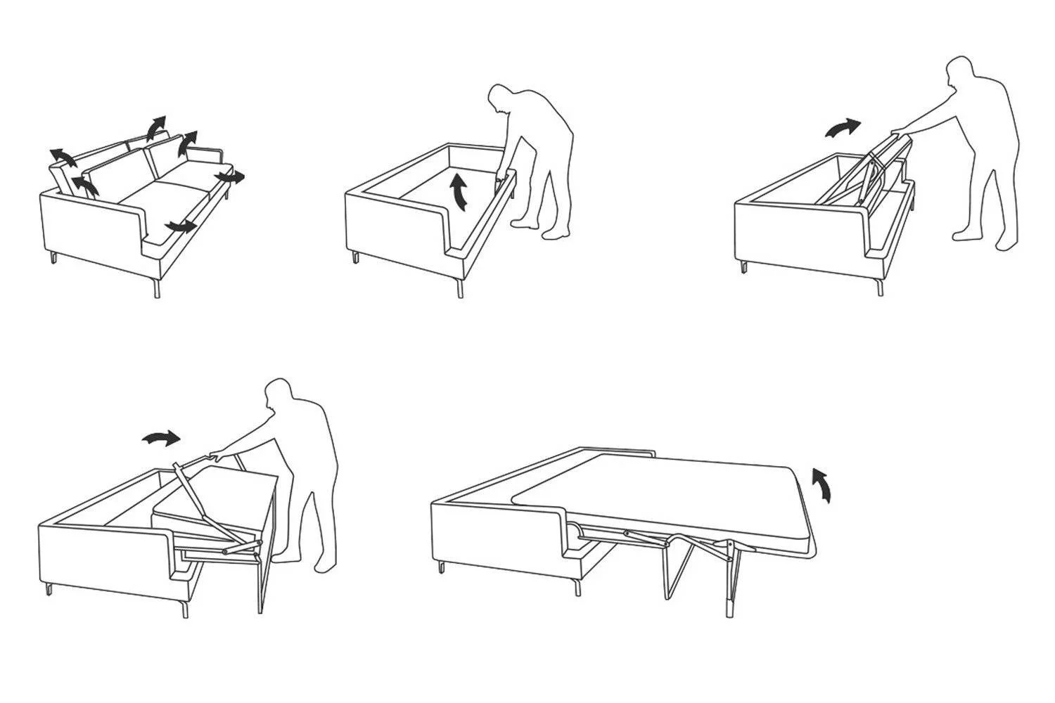 Dave Ex-display Sofa bed - Image 9