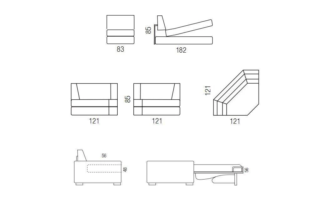 Duke Sofa bed - Image 14