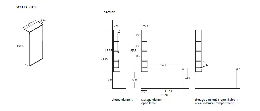 Wally Foldaway Table - Image 17